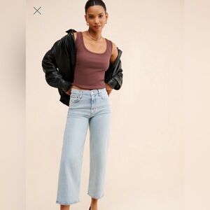 AGOLDE Ren Wide Leg High Rise Denim | Size 31